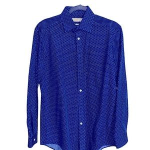 Micheal Kors Blue button down